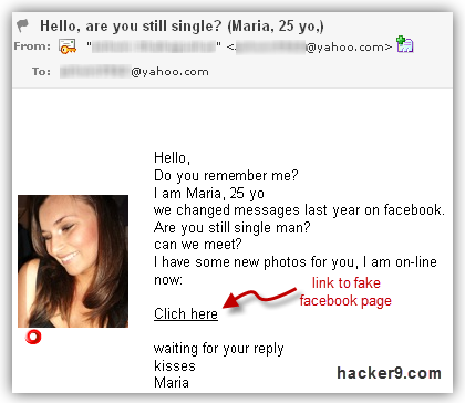 facebook dating hacking phishing sexy girl