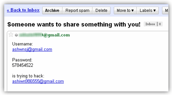 How to find out someones gmail password for free