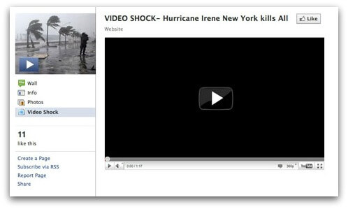 IDEO SHOCK - Hurricane Irene New York kills All