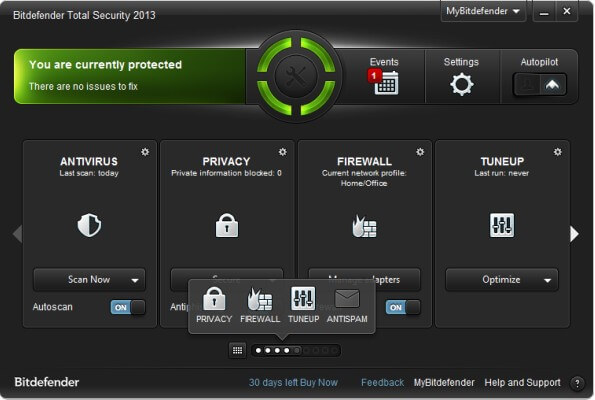 Bitdefender Total Security 2013 free download with license key