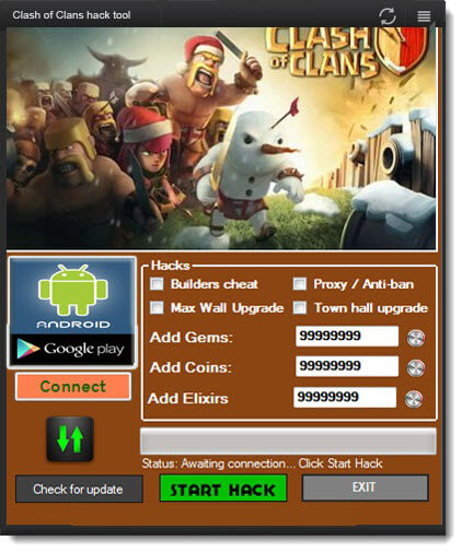 Clash of clans hacked pc