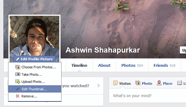 This is how to use two separate display profile pictures in Facebook